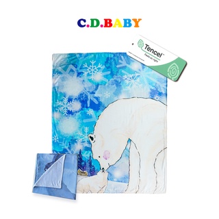 【C.D.BABY】天絲萊賽爾嬰幼兒被毯|嬰兒105x130|幼童120x150|美式滿版大圖設計|MIT臺灣製造