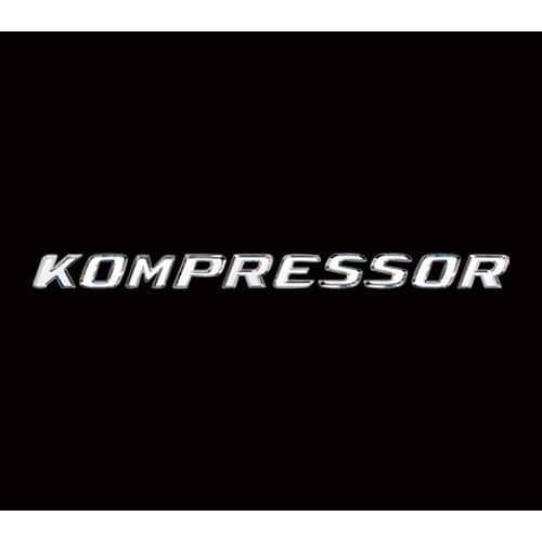 圓夢工廠 賓士 Benz 賓士 KOMPRESSOR 車標 字貼 高度 1.8公分 尾門 字標 同原廠款字