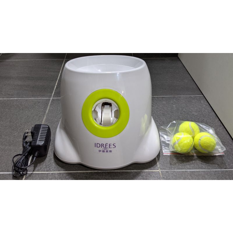 寵物發球機(網球發球機、自動發球機、主人寵物互動式遊戲機)(內附3顆球)&lt;本商品幾乎全新&gt;