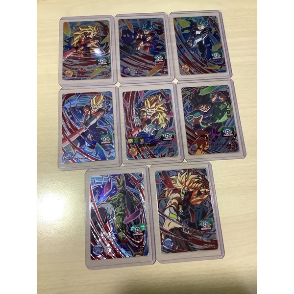 七龍珠英雄 布羅利：BR 台版可刷 第8彈 CP 第八彈 宣傳卡片 UMT8-CP6 布羅利 UMT8 -CP7 賽魯