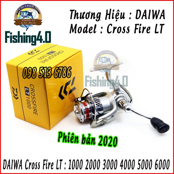 Daiwa CrossFire LT 1000 至 6000 釣魚機版本 2020 - 正品