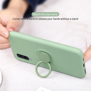 SAMSUNG 三星 Galaxy S9 Plus 矽膠指環手機殼三星 S10 Plus 保護套 Candy Coque