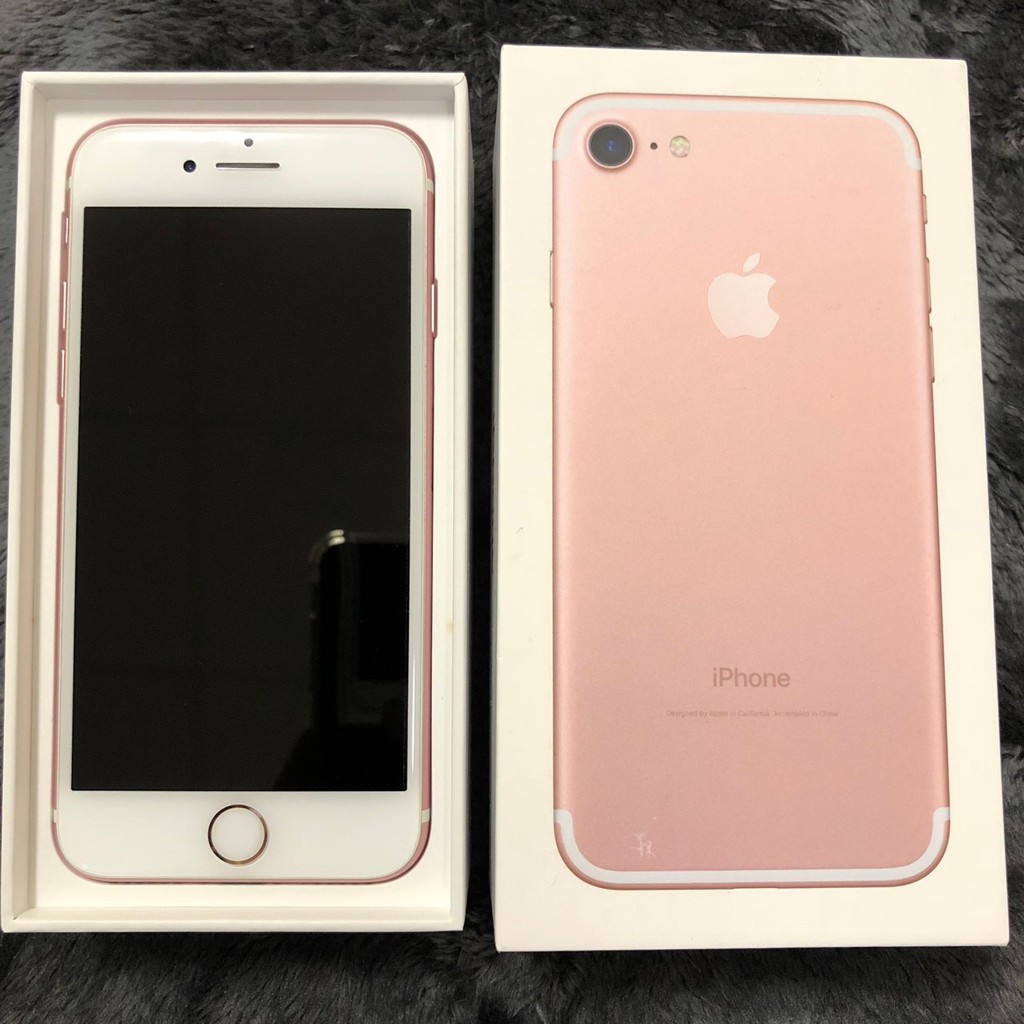 iphone7 128G 蘋果 APPLE  iphone 128GB 4.7吋 日本機 玫瑰金 粉色 二手 誠可議價