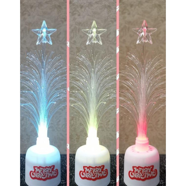 閃光變色 音樂聖誕樹 創意裝飾  LED光纖燈 發光玩具