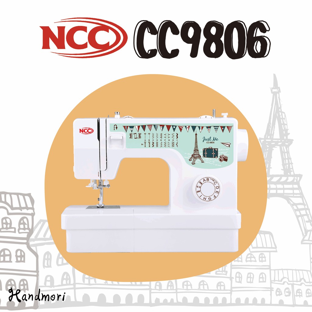 手作森林 Ncc Cc 9806 實用型縫紉機裁縫機入門機cc 9805 縫紉派對9806 便宜縫紉機 蝦皮購物