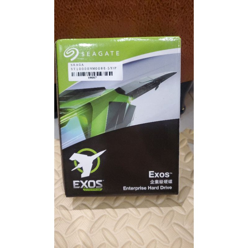 SEAGATE 希捷 EXOS 10TB 3.5吋 7200轉 256M 企業級硬碟 全台最便宜 全新未拆封