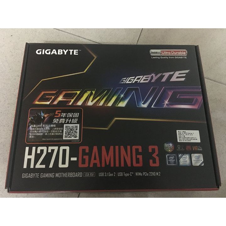 技嘉GA-H270-Gaming 3