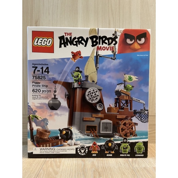 全新樂高🏴‍☠️ Lego 75825 憤怒鳥 Angry Birds Piggy Pirate Ship 豬豬海盜船