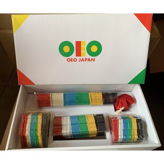 OEO JAPAN 3D 日本玩具積木 古藏品 高質感益智積木 稍微泛黃 ST安全認證