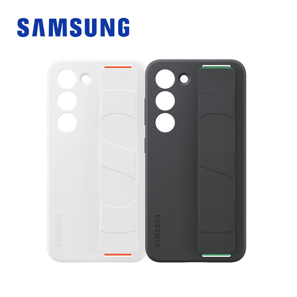 SAMSUNG Galaxy S23 原廠矽膠薄型保護殼 (附指環帶) 現貨 廠商直送