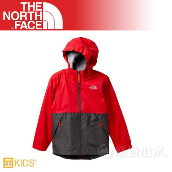 【The North Face 男童 DV刷毛保暖外套《紅》】NF0A2RCU682/刷毛保暖/防水透氣/兒童/悠遊山水