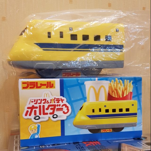 日本 麥當勞 新幹線 薯條可樂 汽車 置物盒 手提盒 （全新）