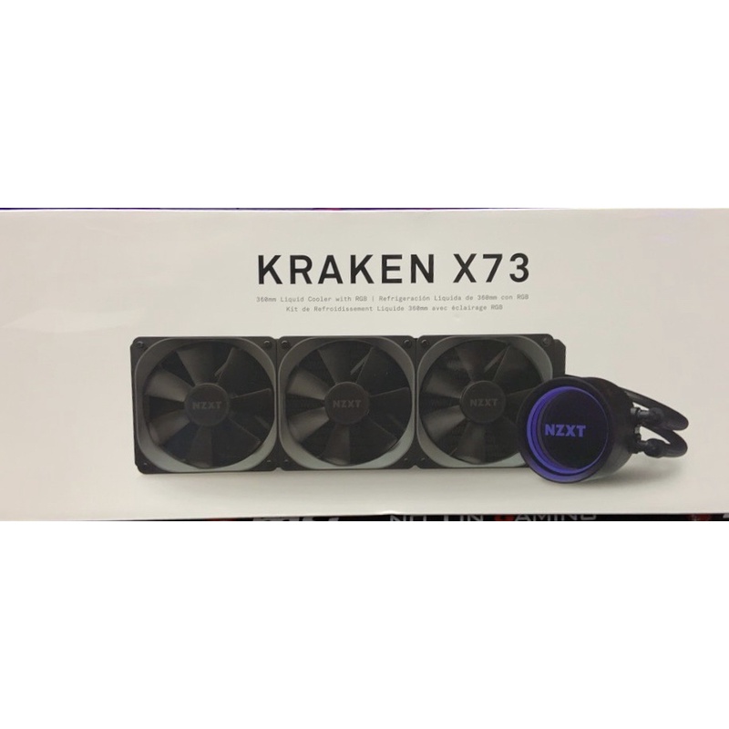 NZXT 恩傑 Kraken X73 360mm 水冷散熱器