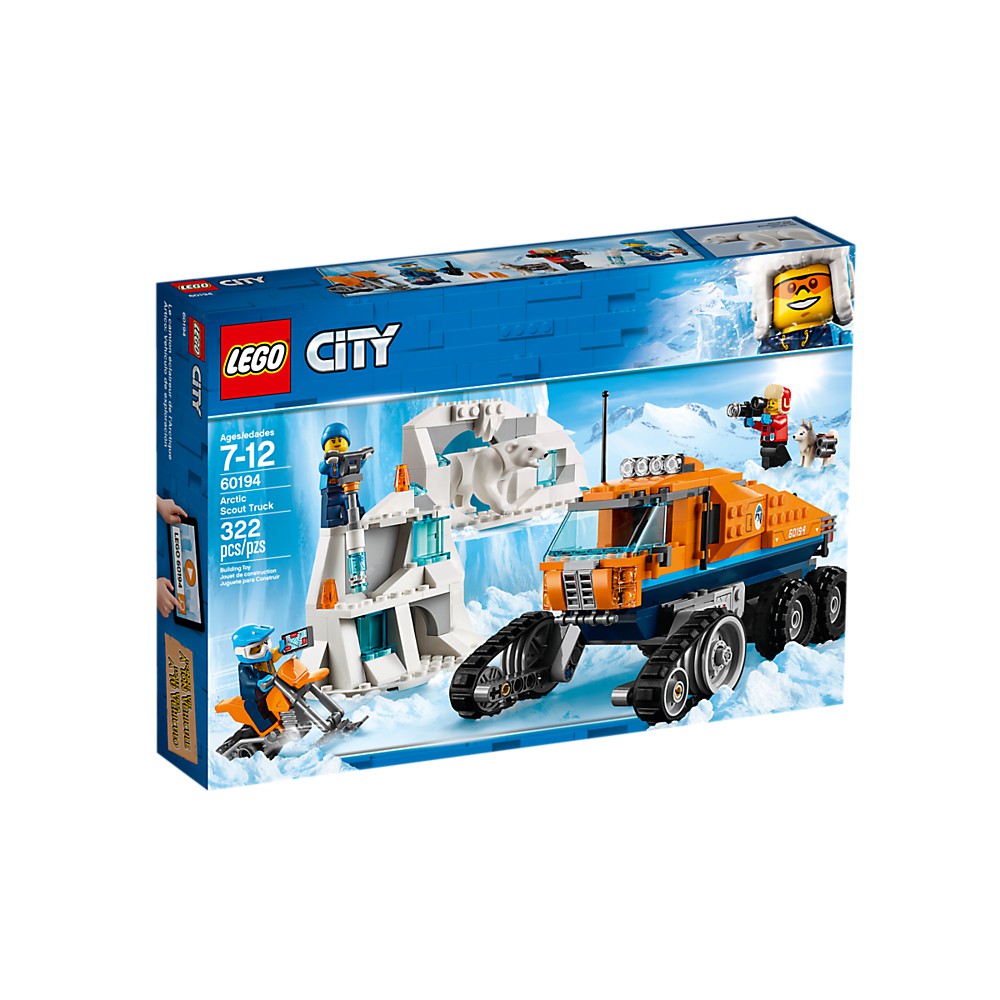 【LEGO PLAYER】LEGO樂高60194極地巡邏車(全新未拆/免運費/貼紙另附/贈30573)