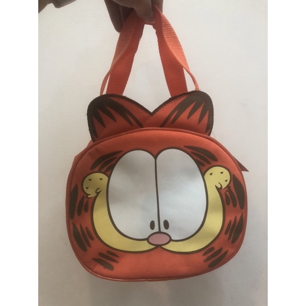 Garfield 加菲貓提袋 便當袋 保冷袋（已絕版）全新 但放了一段時間了