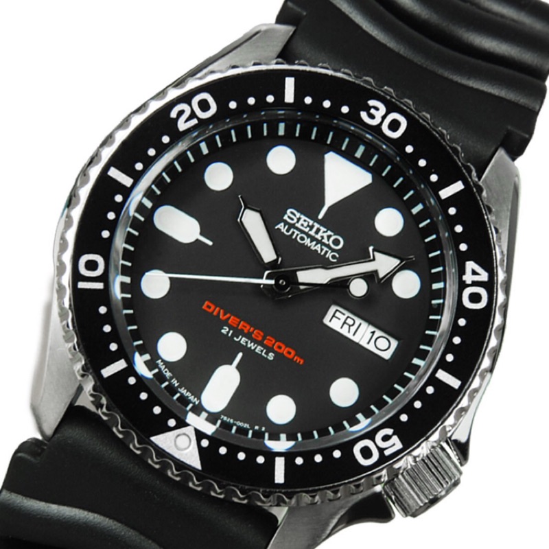 SEIKO 原廠橡膠錶帶22mm(SKX007J換下）