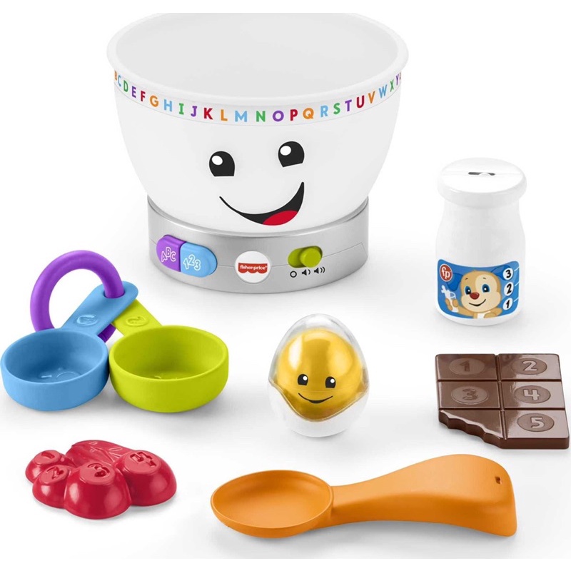 預購 費雪 Fisher Price 玩具 有聲 碗 湯匙 巧克力 料理 廚房用具 幼兒 嬰兒