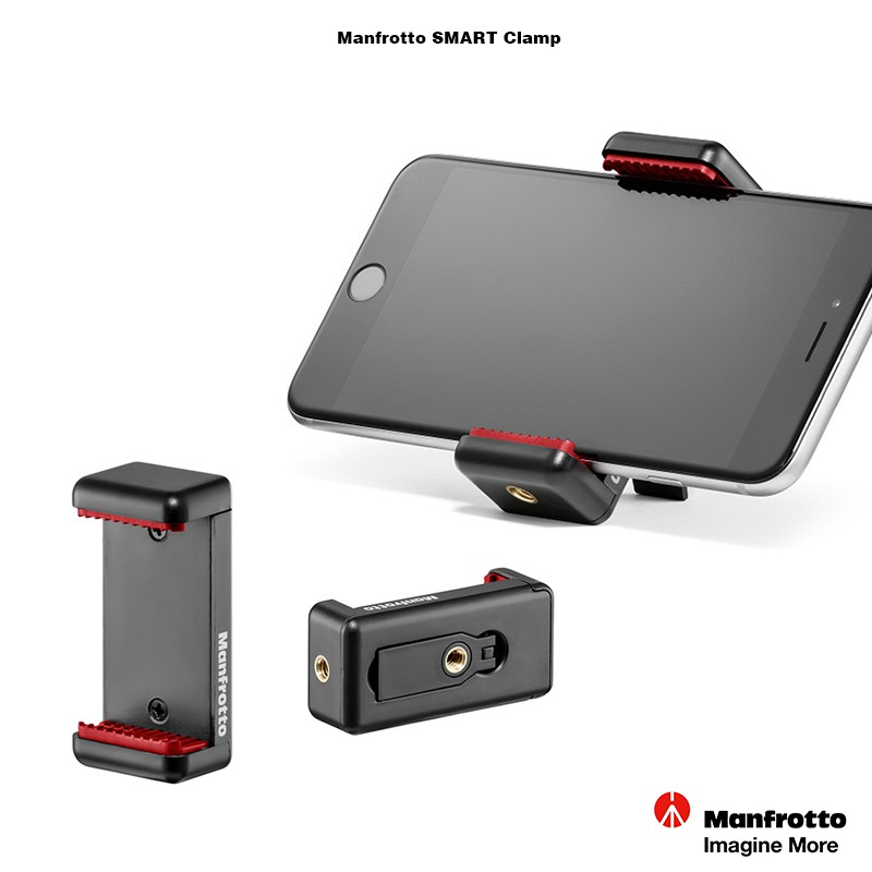 三重☆大人氣☆正成公司貨 Manfrotto 曼富圖 SMART Clamp 手機夾 支撐架 腳架夾 固定架