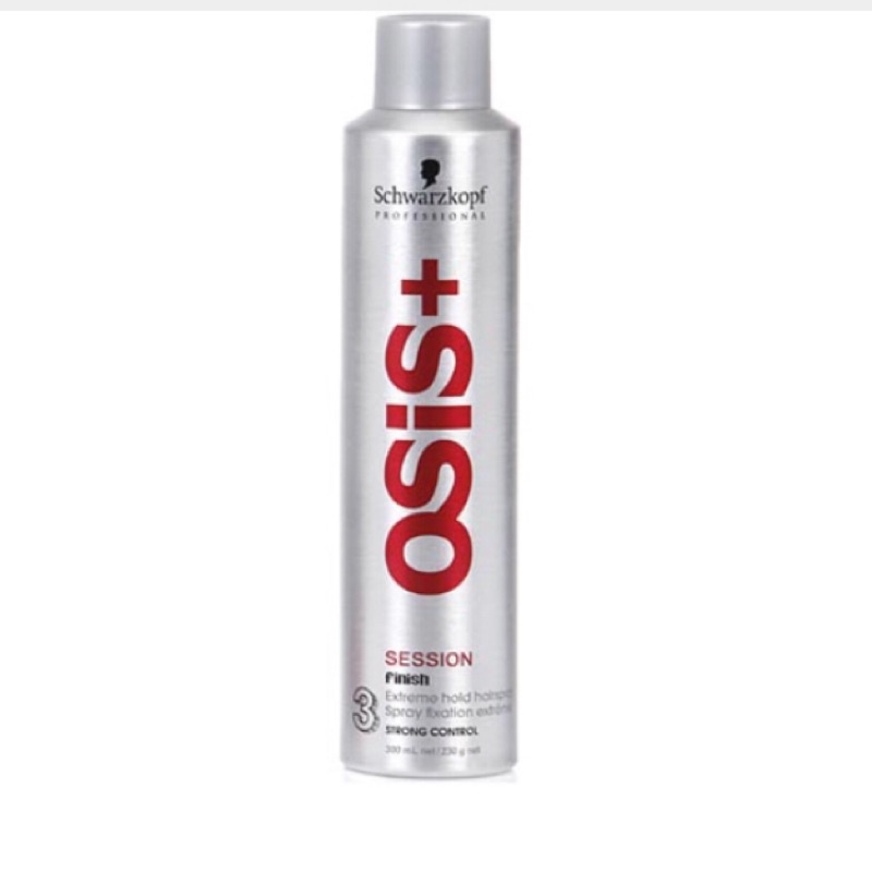 Schwarzkopf 施華寇~OSiS 黑炫風特強定型霧300ml(3號）