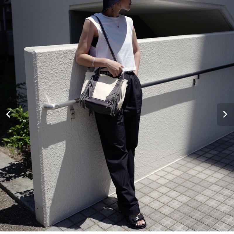 ayako bag Pottery Bag/SILVER | angeloawards.com