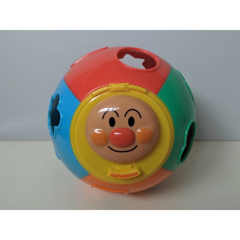 二手玩具-麵包超人顏色形狀配對玩具 幼兒早教 益智教具 近全新
