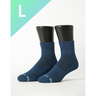 👍限時優惠👍 FOOTER 除臭襪 寬口運動逆氣流氣墊襪 T12 藍（吸汗加強）