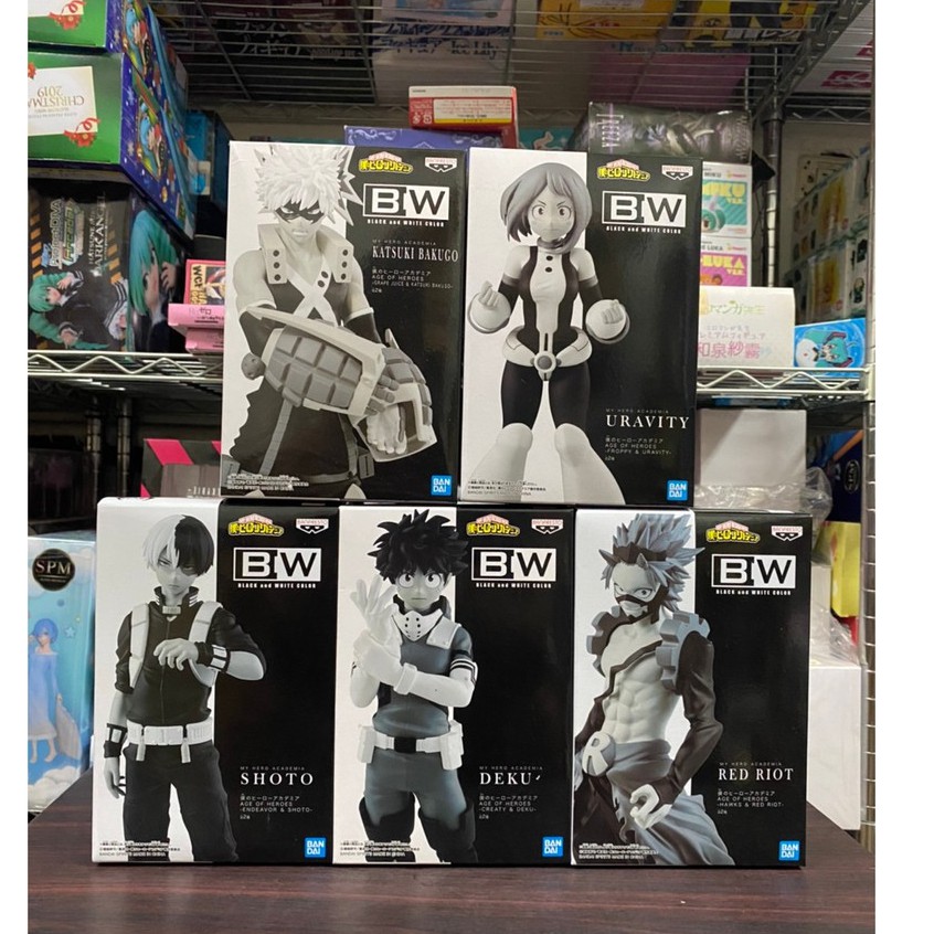 🌀日版客🌀 日版 我的英雄學院 BW 綠谷出久 轟焦凍 麗日御茶子 切島銳兒郎 爆豪 轟 綠谷 景品 公仔
