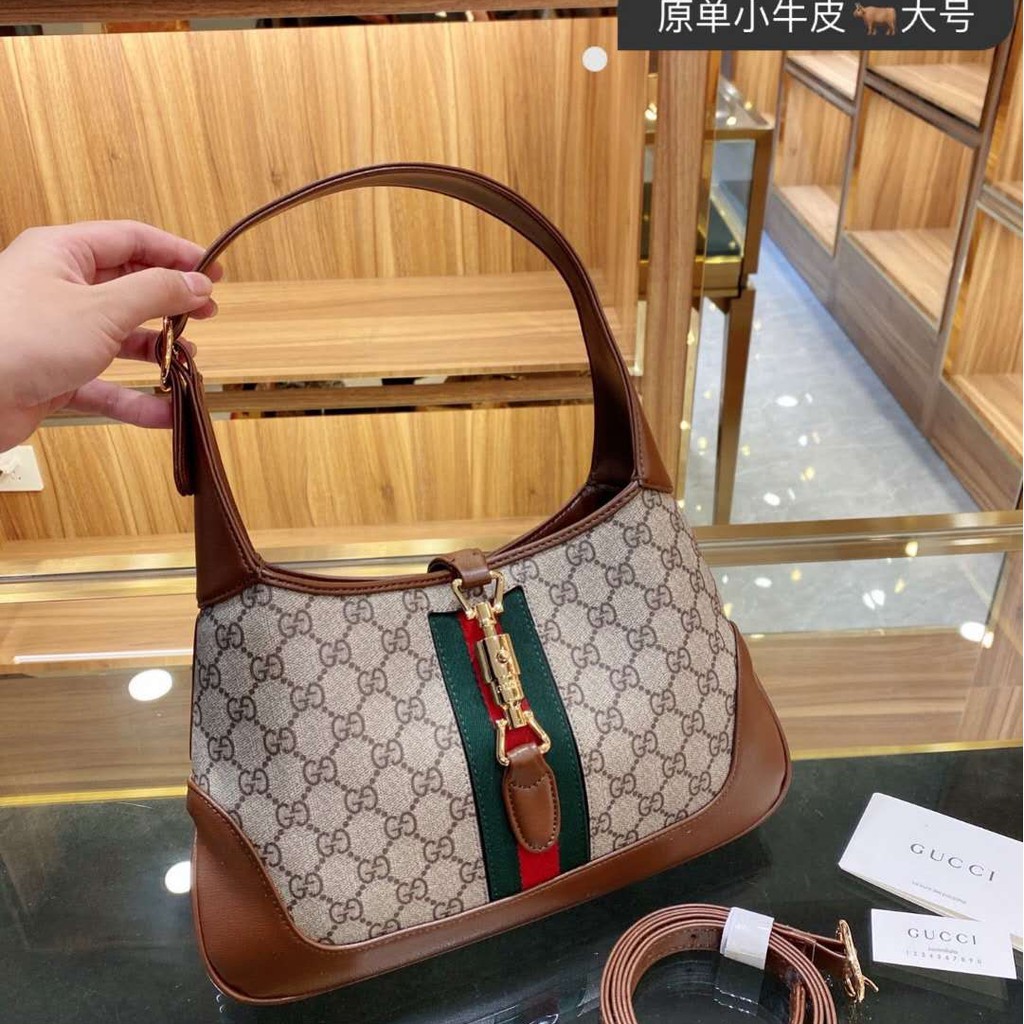 代購gucci古馳走秀爆款jackie1961系列復古腋下包中古肩背包專櫃進口牛皮手提包單肩斜挎包 拍賣 評價與ptt 熱推商品 21年4月 飛比價格