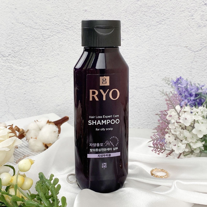 韓國 呂 Ryo 滋養韌髮洗髮精 (控油) 紫瓶 紫標 180ml