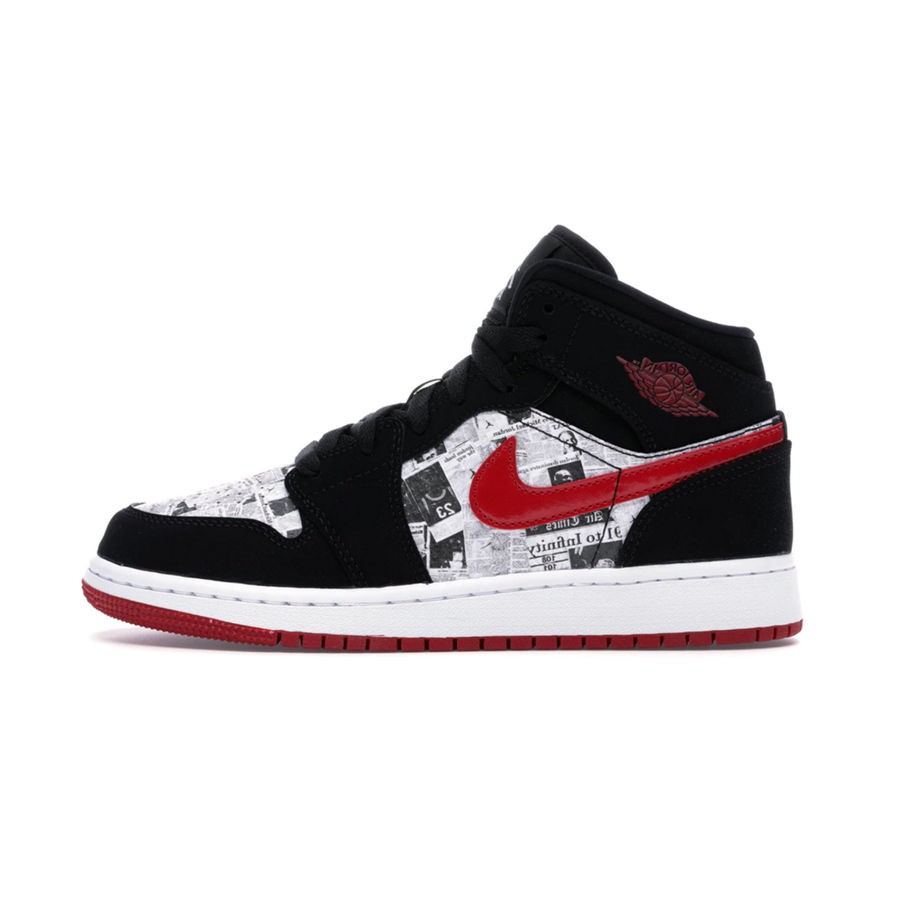 air jordan 1 mid newspaper release date