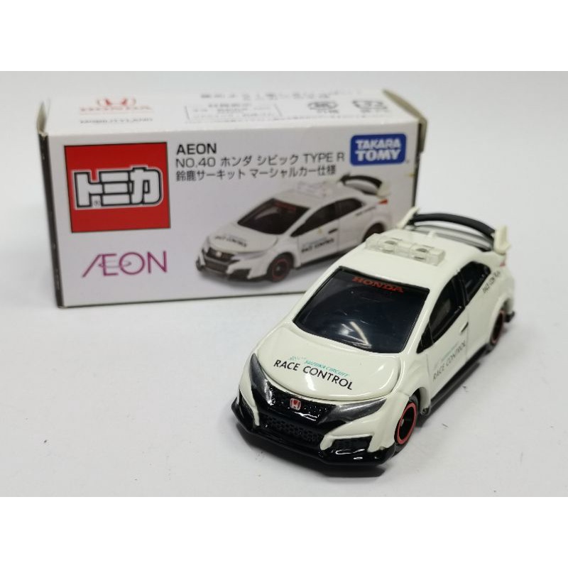 Tomica AEON 限定 40 Honda Civic Type R 鈴鹿賽車 Race Control Car