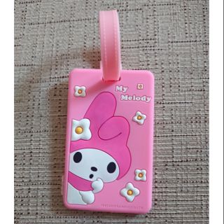二手出清免運 正版美樂蒂 行李吊牌$80