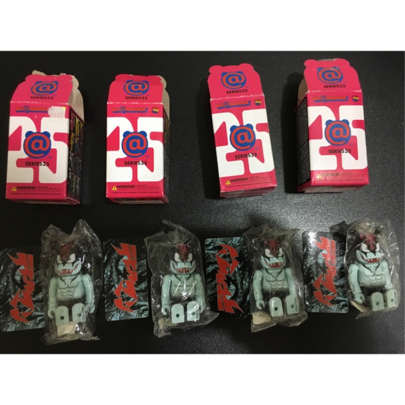 BE@RBRICK 25代 惡魔人 限richard88.8下標