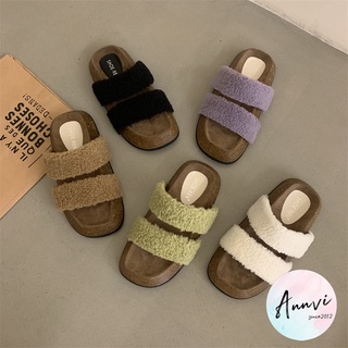 平底拖鞋 厚底拖鞋 涼鞋*Annvi-71