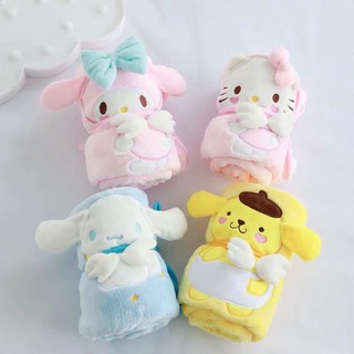 Toystore-三麗鷗 迪士尼珊瑚絨毛毯 造型毯 膝上毯系列- - -4款