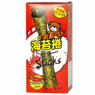 【稑禎】泰國小浣熊海苔捲 (經典辣味8入) (24g) <全素>