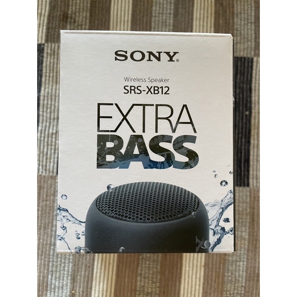 全新未拆sony 藍芽喇叭xb12