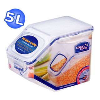 【樂扣樂扣LOCK&LOCK】 CLASSICS系列穀物收納米箱5L 防止發黴好幫手 HPL700 米桶