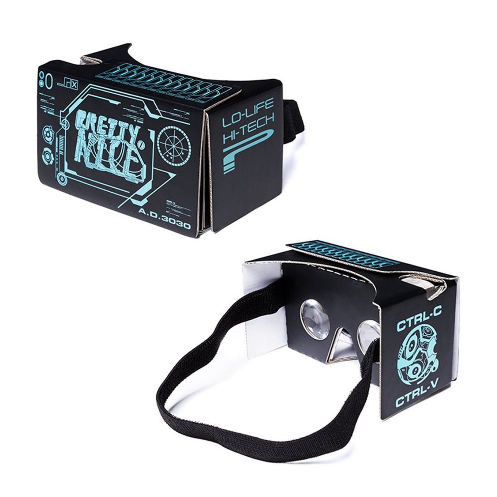 { POISON } PRETTYNICE 3030 VR CARDBOARD 虛擬實鏡便攜設計眼鏡盒