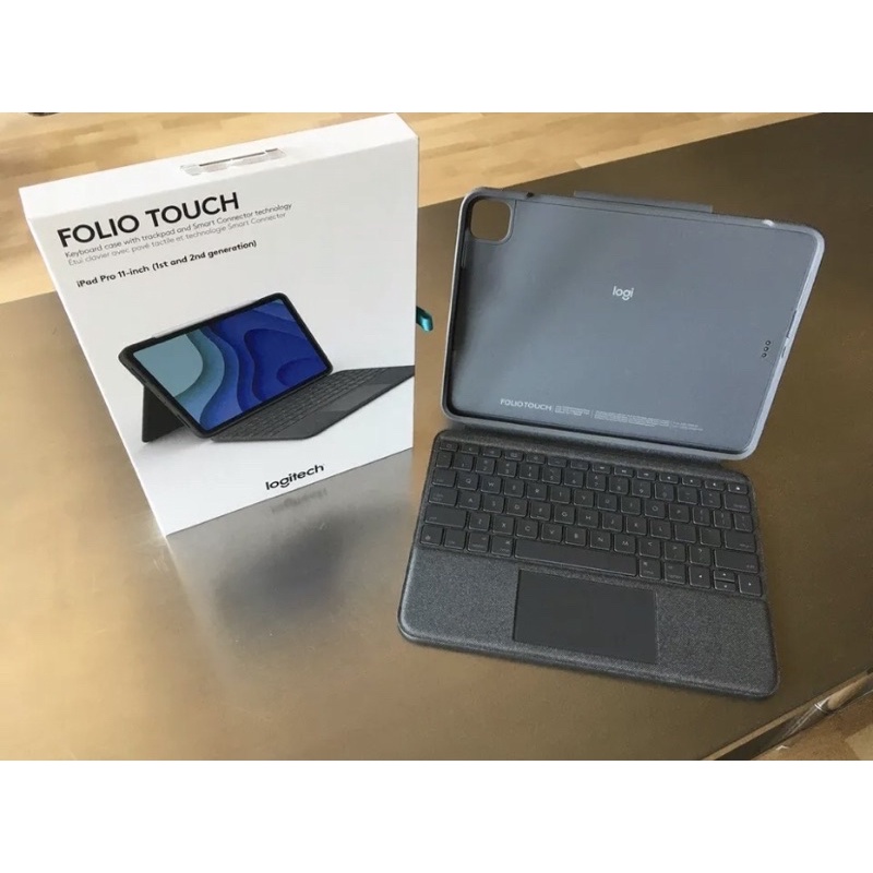 logitech folio touch無線鍵盤 iPad pro11吋