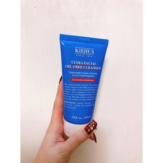 kiehl's 冰河保濕無油清爽潔面慕斯150ml