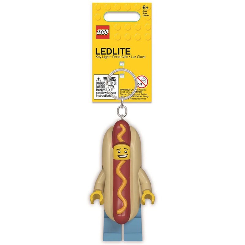 LEGO 樂高 熱狗人 LED鑰匙圈【樂高丸】LEDLITE 鑰匙圈燈 LGL-KE119