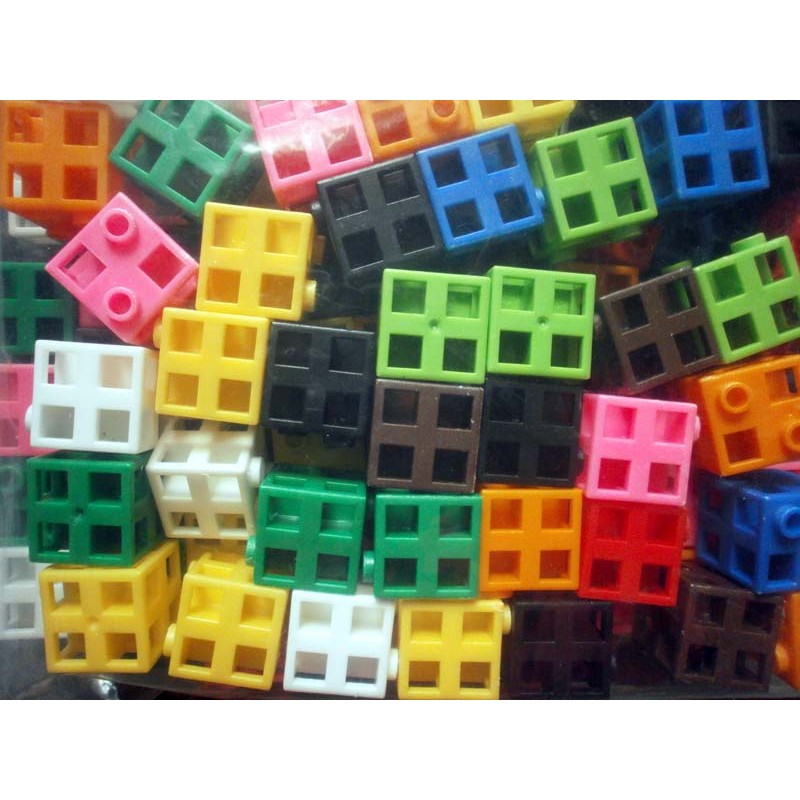 2公分 四孔 連接方塊 索瑪立方塊 USL方塊 連結方塊 組合積木 台灣製造 安全可靠 USL 遊思樂