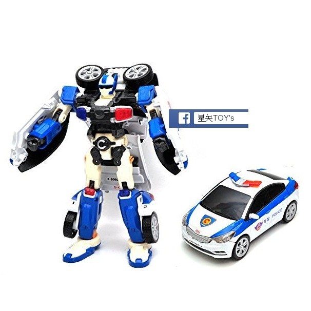 《星矢TOY'S》板橋實體店面 TOBOT C 機器戰士 RESCUE TOBOT POLICE CAR 警車