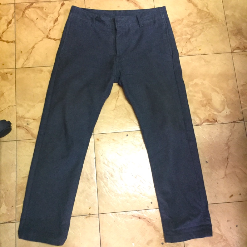 Levis 508 中腰 錐型褲 Tappered Fit 灰色 厚重 修身