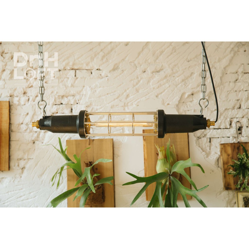 【DnH】電火 2尺鹿角燈-愛迪生款 長笛 吊燈  工業風 復古風 裝飾 收藏