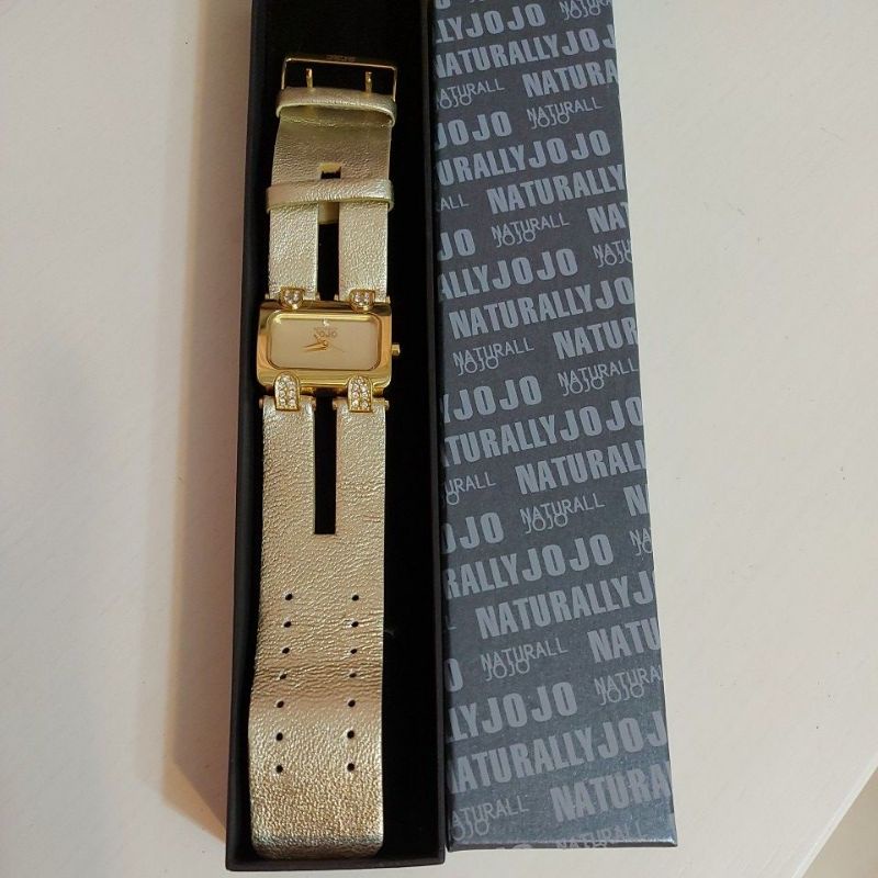 【女錶】NATURALLY JOJO 金色聖誕限定版 ELLE女錶 錶帶