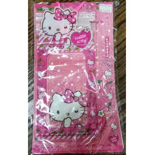 現貨全新日本粉色Kitty防水手機袋手機套:高防水等級IP×5