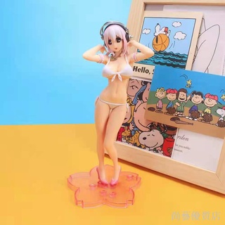 站姿泳裝超級索尼子美女手辦 擺件模型