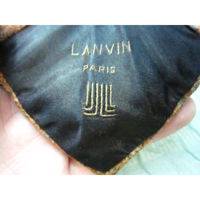 台北自售:法國製Lanvin精品時尚雅痞領帶